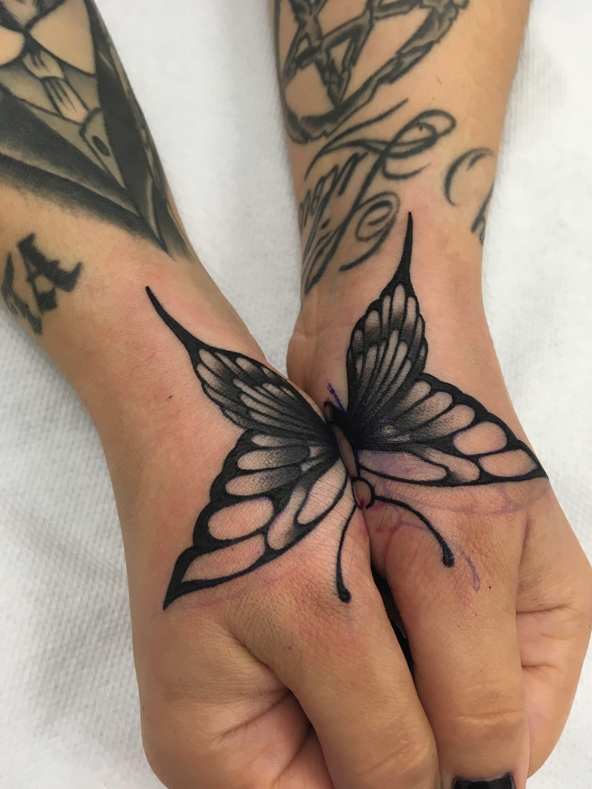 tatouage papillon la rochelle tatouage